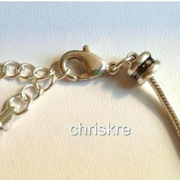 Silver Sea Life Charm Bracelet Anklet 8-11" Shells Island Beach Life Seahorse - Picture 7 of 8